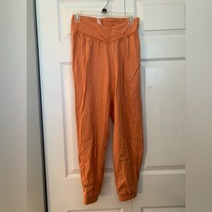 Orange beach pants